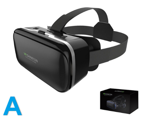 Original VR Shinecon  Gafas De Realidad Virtual 120 Fov 3D Gafas Google Carton Con Auriculares Estereo Caja Para Smartphone - Premium Consumer Electronics from Eretailer365.com - Just $9.32! Shop now at Eretailer365.com