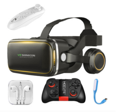 Original VR Shinecon  Gafas De Realidad Virtual 120 Fov 3D Gafas Google Carton Con Auriculares Estereo Caja Para Smartphone - Premium Consumer Electronics from Eretailer365.com - Just $9.32! Shop now at Eretailer365.com