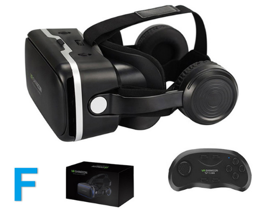 Original VR Shinecon  Gafas De Realidad Virtual 120 Fov 3D Gafas Google Carton Con Auriculares Estereo Caja Para Smartphone - Premium Consumer Electronics from Eretailer365.com - Just $9.32! Shop now at Eretailer365.com