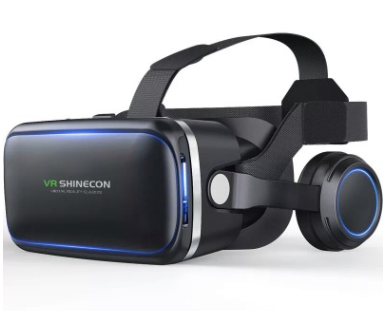 Original VR Shinecon  Gafas De Realidad Virtual 120 Fov 3D Gafas Google Carton Con Auriculares Estereo Caja Para Smartphone - Premium Consumer Electronics from Eretailer365.com - Just $9.32! Shop now at Eretailer365.com