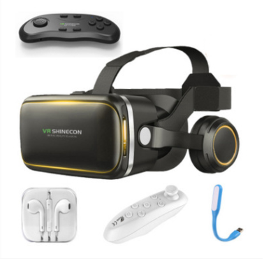 Original VR Shinecon  Gafas De Realidad Virtual 120 Fov 3D Gafas Google Carton Con Auriculares Estereo Caja Para Smartphone - Premium Consumer Electronics from Eretailer365.com - Just $9.32! Shop now at Eretailer365.com