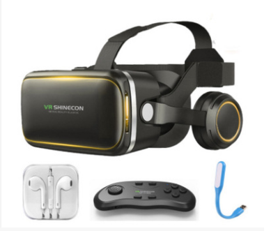 Original VR Shinecon  Gafas De Realidad Virtual 120 Fov 3D Gafas Google Carton Con Auriculares Estereo Caja Para Smartphone - Premium Consumer Electronics from Eretailer365.com - Just $9.32! Shop now at Eretailer365.com