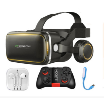 Original VR Shinecon  Gafas De Realidad Virtual 120 Fov 3D Gafas Google Carton Con Auriculares Estereo Caja Para Smartphone - Premium Consumer Electronics from Eretailer365.com - Just $9.32! Shop now at Eretailer365.com