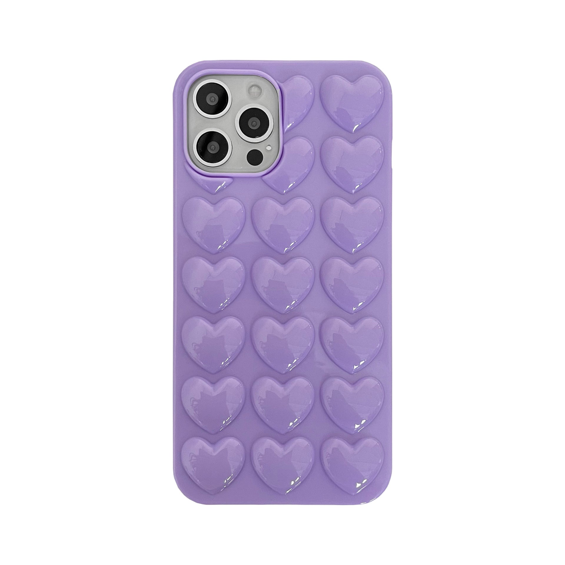 Peach Heart Phone Case Silicone Lanyard Protective Cover - Premium Phones & Accessories from Eretailer365.com - Just $4.64! Shop now at Eretailer365.com