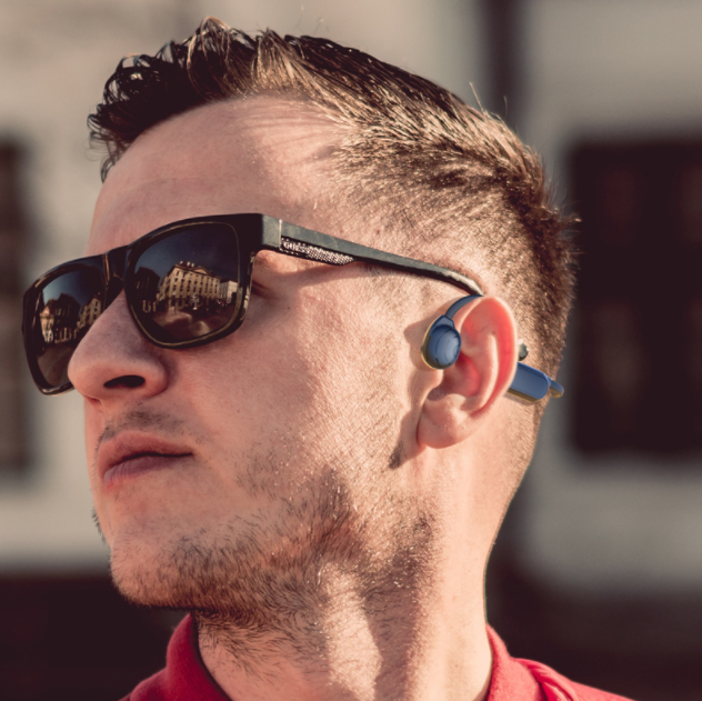 Personal Bone Conduction Bluetooth Headset - Premium 0 from Eretailer365.com - Just $29.44! Shop now at Eretailer365.com