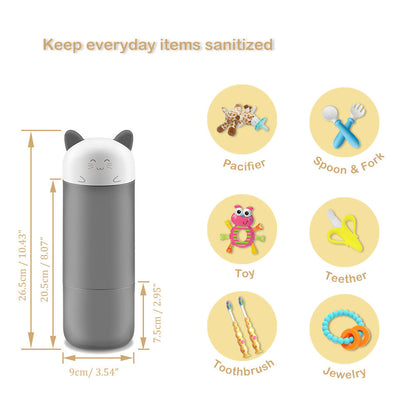 Portable UV Disinfection Box Ozone Feeding Bottle To Kill Bacteria - Premium Toys & Hobbies from Eretailer365.com - Just $38.00! Shop now at Eretailer365.com