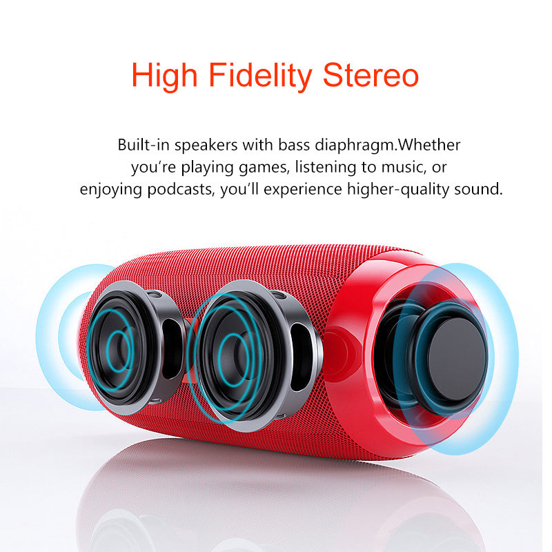 Portable portable multifunctional bluetooth speaker - Premium Consumer Electronics from Eretailer365.com - Just $19.20! Shop now at Eretailer365.com