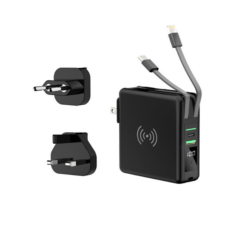 Power Bank With Built-in Cable Plug - Premium Phones & Accessories from Eretailer365.com - Just $18.28! Shop now at Eretailer365.com