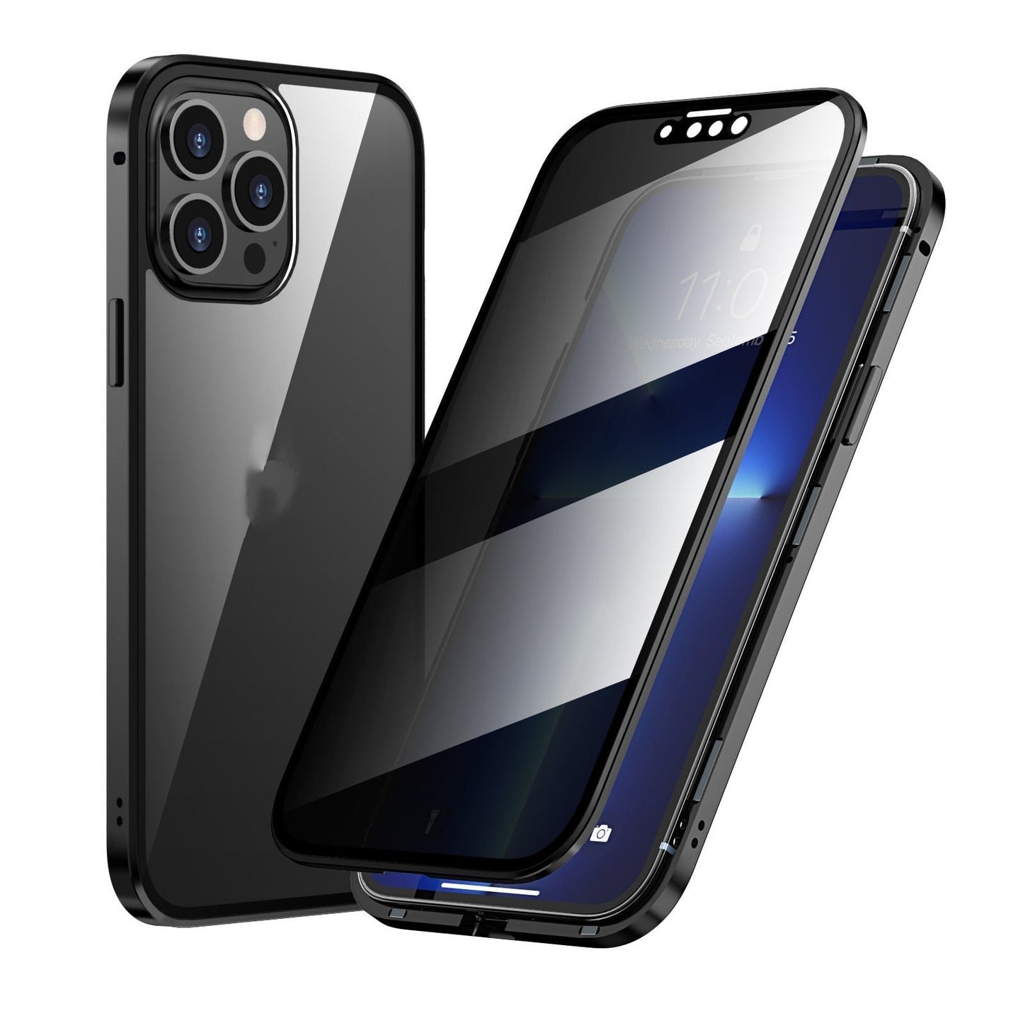 Privacy-proof Magneto Phone Case Double Sided Metal Frame - Premium Toys & Hobbies from Eretailer365.com - Just $3.62! Shop now at Eretailer365.com