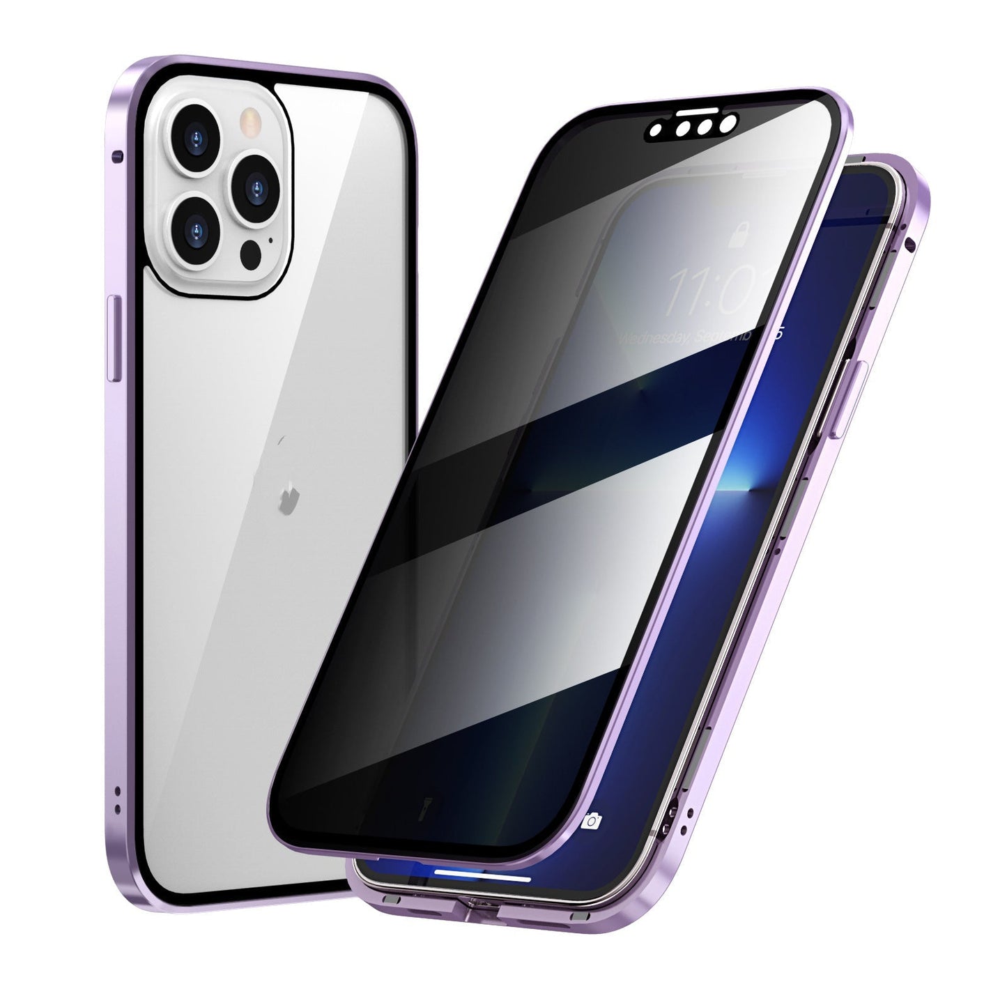 Privacy-proof Magneto Phone Case Double Sided Metal Frame - Premium Toys & Hobbies from Eretailer365.com - Just $3.62! Shop now at Eretailer365.com