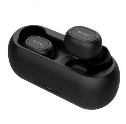 QCY T1 binaural wireless Bluetooth headset - Premium 0 from Eretailer365.com - Just $82.49! Shop now at Eretailer365.com