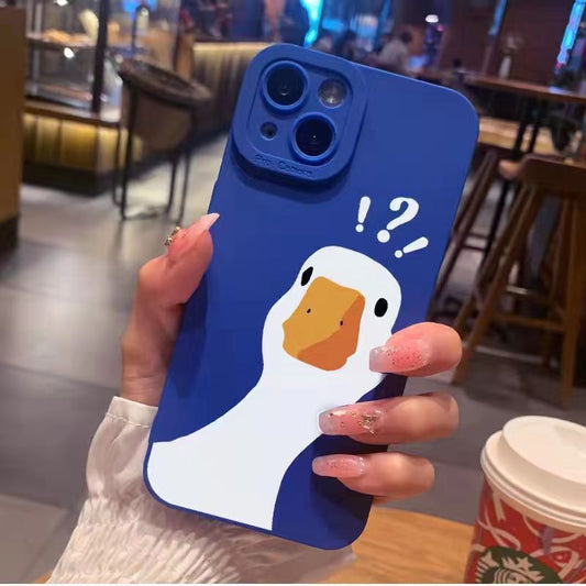 Question Mark Duck Phone Case Applicable All-inclusive - Premium Phones & Accessories from Eretailer365.com - Just $4.28! Shop now at Eretailer365.com