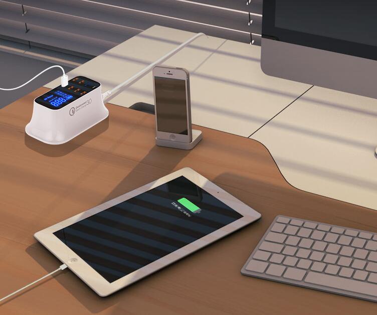 Quick Charge 3.0 /  Ordinary Smart USB Charger Station - Premium Phones & Accessories from Eretailer365.com - Just $51.20! Shop now at Eretailer365.com