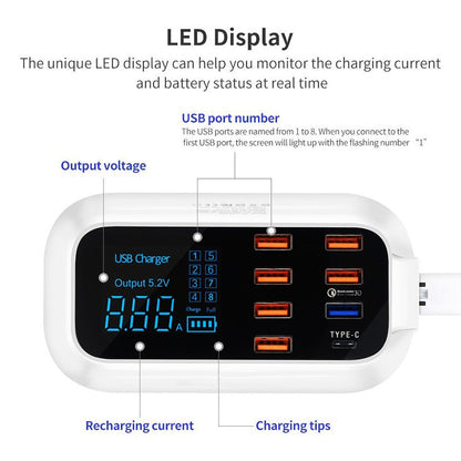 Quick Charge 3.0 /  Ordinary Smart USB Charger Station - Premium Phones & Accessories from Eretailer365.com - Just $51.20! Shop now at Eretailer365.com