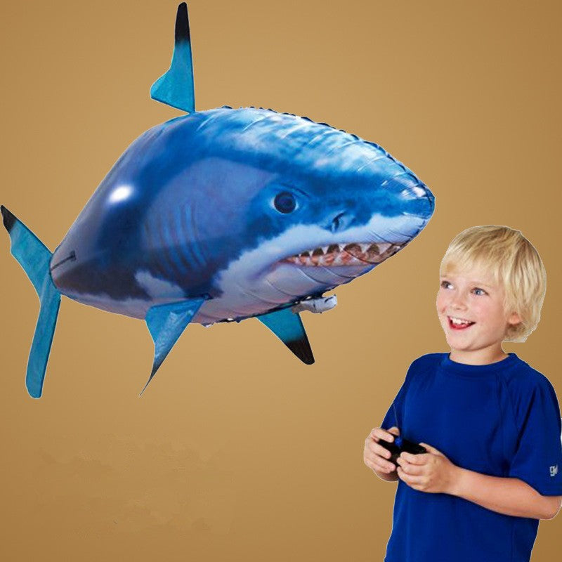 Remote Control Shark Toy Air Swimming Fish Infrared Flying RC Airplanes Balloons - Premium Toys & Hobbies from Eretailer365.com - Just $27.24! Shop now at Eretailer365.com