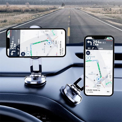 Rotate Metal Magnetic Car Phone Holder Foldable Universal Mobile Phone Stand Air Vent Magnet Mount GPS Support - Premium Phones & Accessories from Eretailer365.com - Just $6.72! Shop now at Eretailer365.com