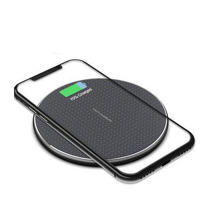 Round Mobile Phone Wireless Charger Ultra-thin 10w Aluminum Alloy - Premium Toys & Hobbies from Eretailer365.com - Just $7.36! Shop now at Eretailer365.com