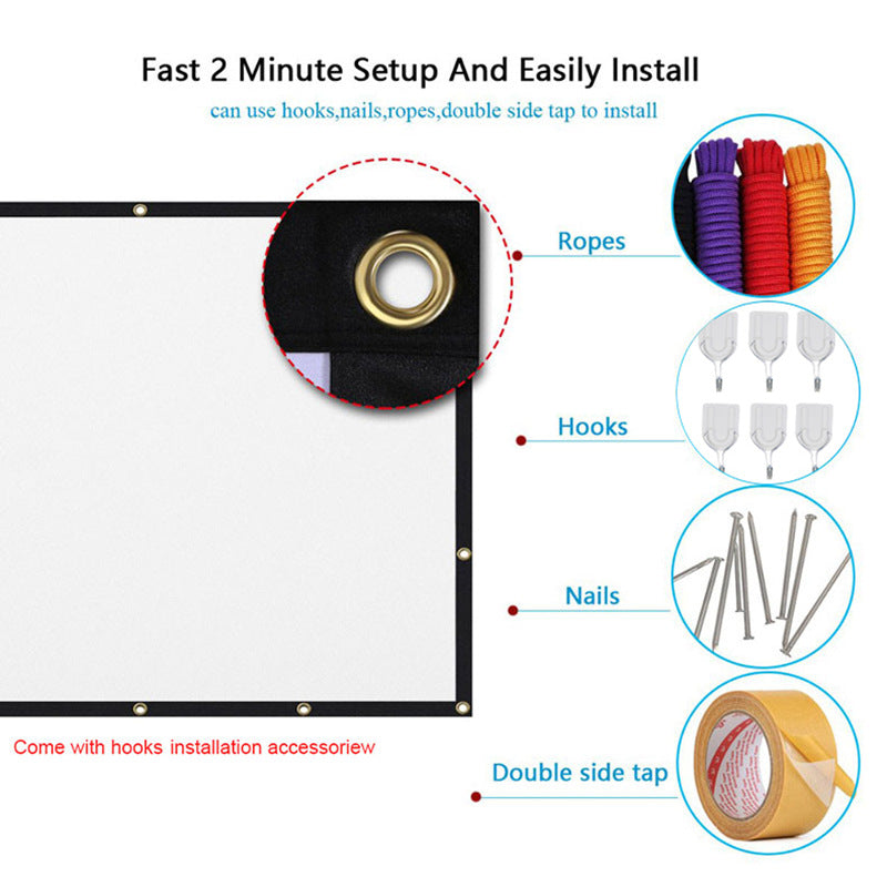 Shadow screen projector screen - Premium Consumer Electronics from Eretailer365.com - Just $9.60! Shop now at Eretailer365.com