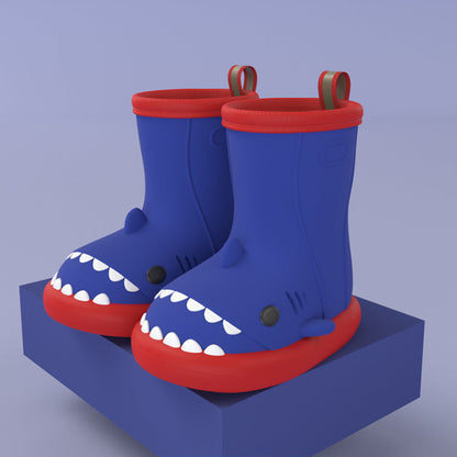 Shark Shoes Kids Rain Boots - Premium Toys & Hobbies from Eretailer365.com - Just $4.61! Shop now at Eretailer365.com