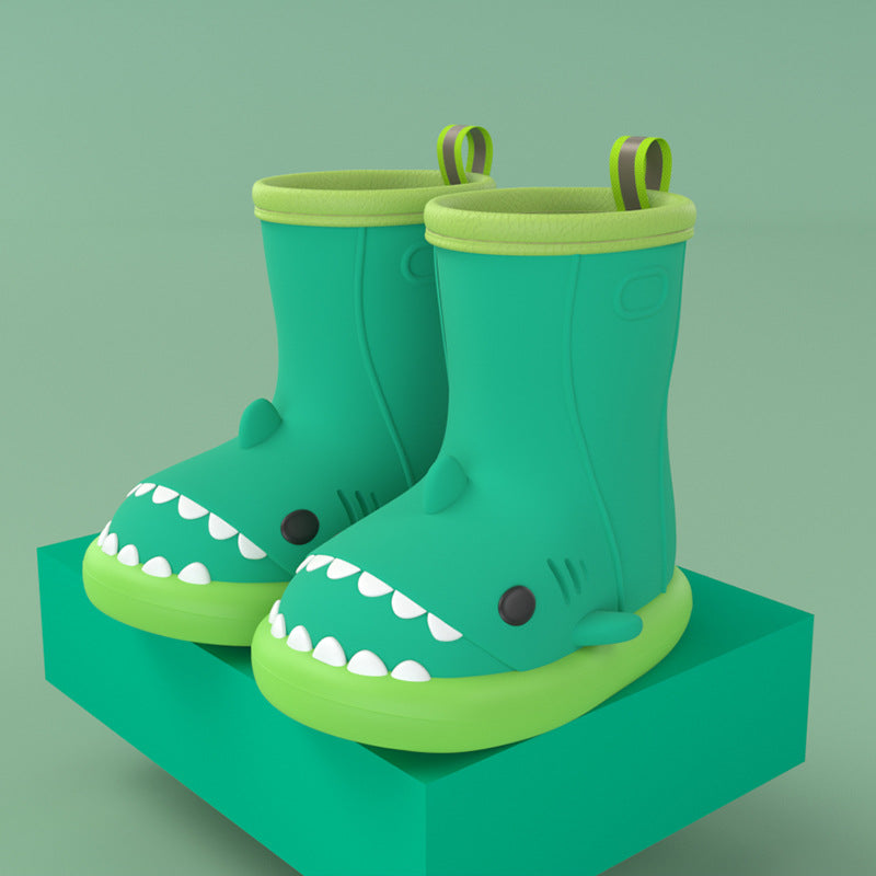 Shark Shoes Kids Rain Boots - Premium Toys & Hobbies from Eretailer365.com - Just $4.61! Shop now at Eretailer365.com