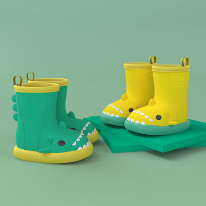 Shark Shoes Kids Rain Boots - Premium Toys & Hobbies from Eretailer365.com - Just $4.61! Shop now at Eretailer365.com