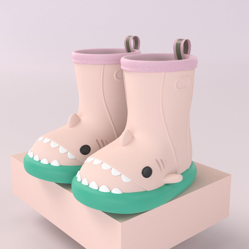 Shark Shoes Kids Rain Boots - Premium Toys & Hobbies from Eretailer365.com - Just $4.61! Shop now at Eretailer365.com