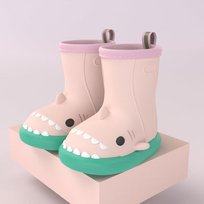 Shark Shoes Kids Rain Boots - Premium Toys & Hobbies from Eretailer365.com - Just $4.61! Shop now at Eretailer365.com