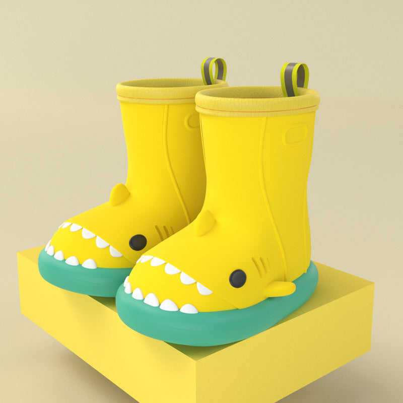 Shark Shoes Kids Rain Boots - Premium Toys & Hobbies from Eretailer365.com - Just $4.61! Shop now at Eretailer365.com