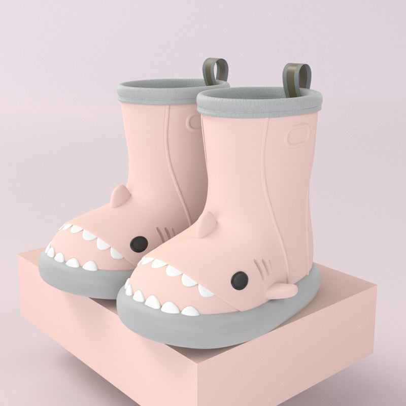 Shark Shoes Kids Rain Boots - Premium Toys & Hobbies from Eretailer365.com - Just $4.61! Shop now at Eretailer365.com