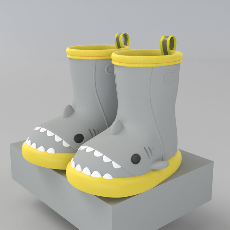 Shark Shoes Kids Rain Boots - Premium Toys & Hobbies from Eretailer365.com - Just $4.61! Shop now at Eretailer365.com