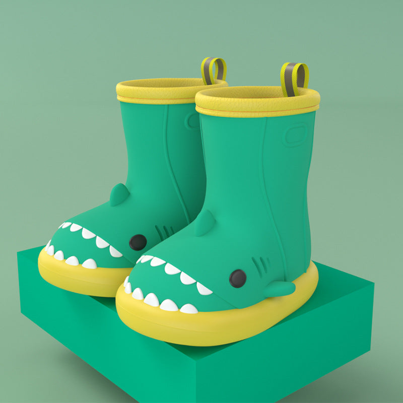 Shark Shoes Kids Rain Boots - Premium Toys & Hobbies from Eretailer365.com - Just $4.61! Shop now at Eretailer365.com