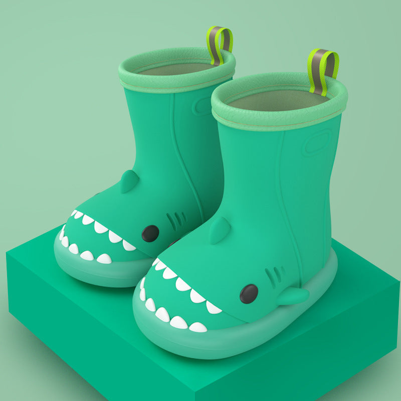 Shark Shoes Kids Rain Boots - Premium Toys & Hobbies from Eretailer365.com - Just $4.61! Shop now at Eretailer365.com