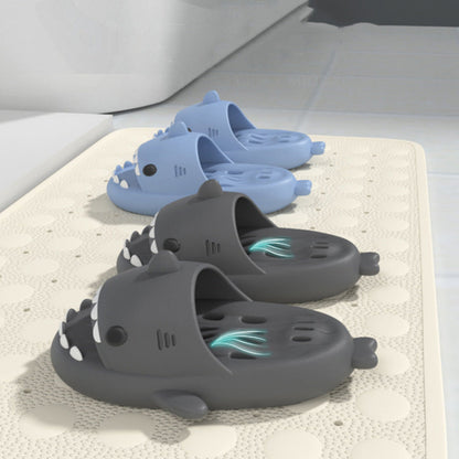 Shark Slippers With Drain Holes Shower Shoes For Women Quick Drying Eva Pool Shark Slides Beach Sandals With Drain Holes - Premium Toys & Hobbies from Eretailer365.com - Just $6.34! Shop now at Eretailer365.com