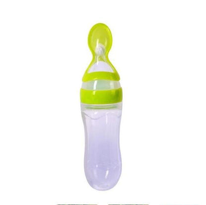 Silicone Training Rice Spoon, Infant Cereal Food Supplement, Safe Feeder - Premium Toys & Hobbies from Eretailer365.com - Just $5.36! Shop now at Eretailer365.com