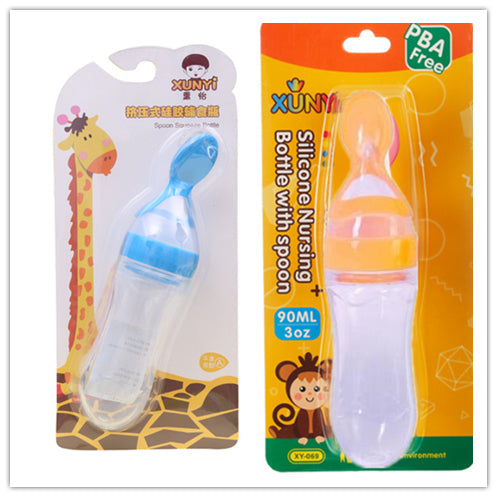 Silicone Training Rice Spoon, Infant Cereal Food Supplement, Safe Feeder - Premium Toys & Hobbies from Eretailer365.com - Just $5.36! Shop now at Eretailer365.com