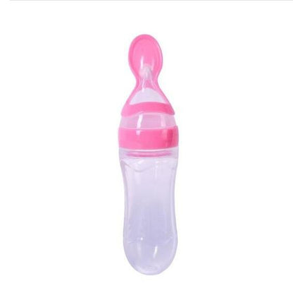 Silicone Training Rice Spoon, Infant Cereal Food Supplement, Safe Feeder - Premium Toys & Hobbies from Eretailer365.com - Just $5.36! Shop now at Eretailer365.com