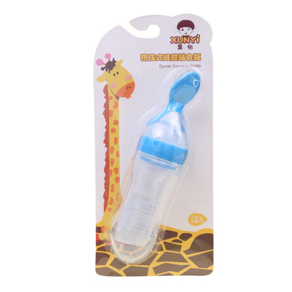 Silicone Training Rice Spoon, Infant Cereal Food Supplement, Safe Feeder - Premium Toys & Hobbies from Eretailer365.com - Just $5.36! Shop now at Eretailer365.com