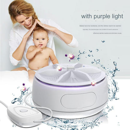 Small Appliance Wholesale Portable Turbo Washing Machine Remote Control Mini - Premium Consumer Electronics from Eretailer365.com - Just $28.68! Shop now at Eretailer365.com