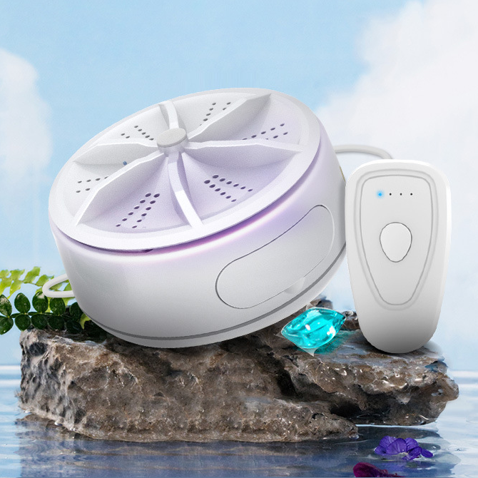 Small Appliance Wholesale Portable Turbo Washing Machine Remote Control Mini - Premium Consumer Electronics from Eretailer365.com - Just $28.68! Shop now at Eretailer365.com