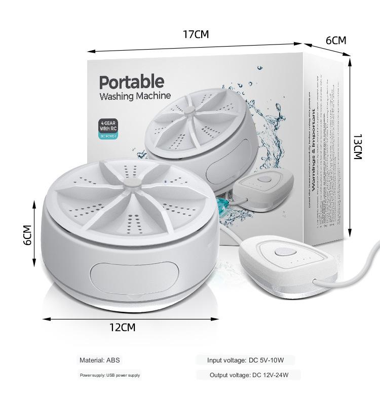 Small Appliance Wholesale Portable Turbo Washing Machine Remote Control Mini - Premium Consumer Electronics from Eretailer365.com - Just $28.68! Shop now at Eretailer365.com