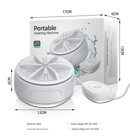 Small Appliance Wholesale Portable Turbo Washing Machine Remote Control Mini - Premium Consumer Electronics from Eretailer365.com - Just $28.68! Shop now at Eretailer365.com