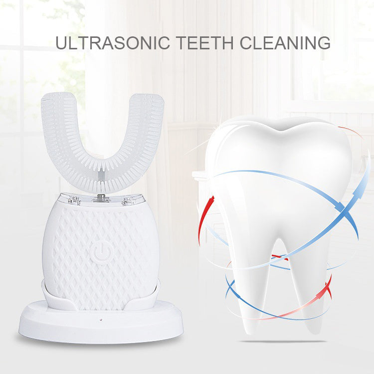 Smart Electric Toothbrush USB Rechargeable U-shaped Tooth - Premium Consumer Electronics from Eretailer365.com - Just $9.68! Shop now at Eretailer365.com