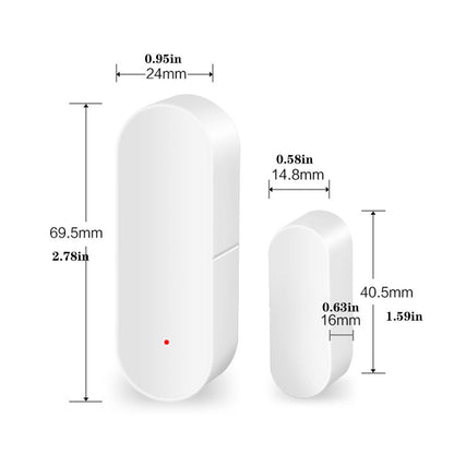 Smart Home Door Magnetic WiFi Remote Alarm Reminder - Premium Consumer Electronics from Eretailer365.com - Just $21.04! Shop now at Eretailer365.com