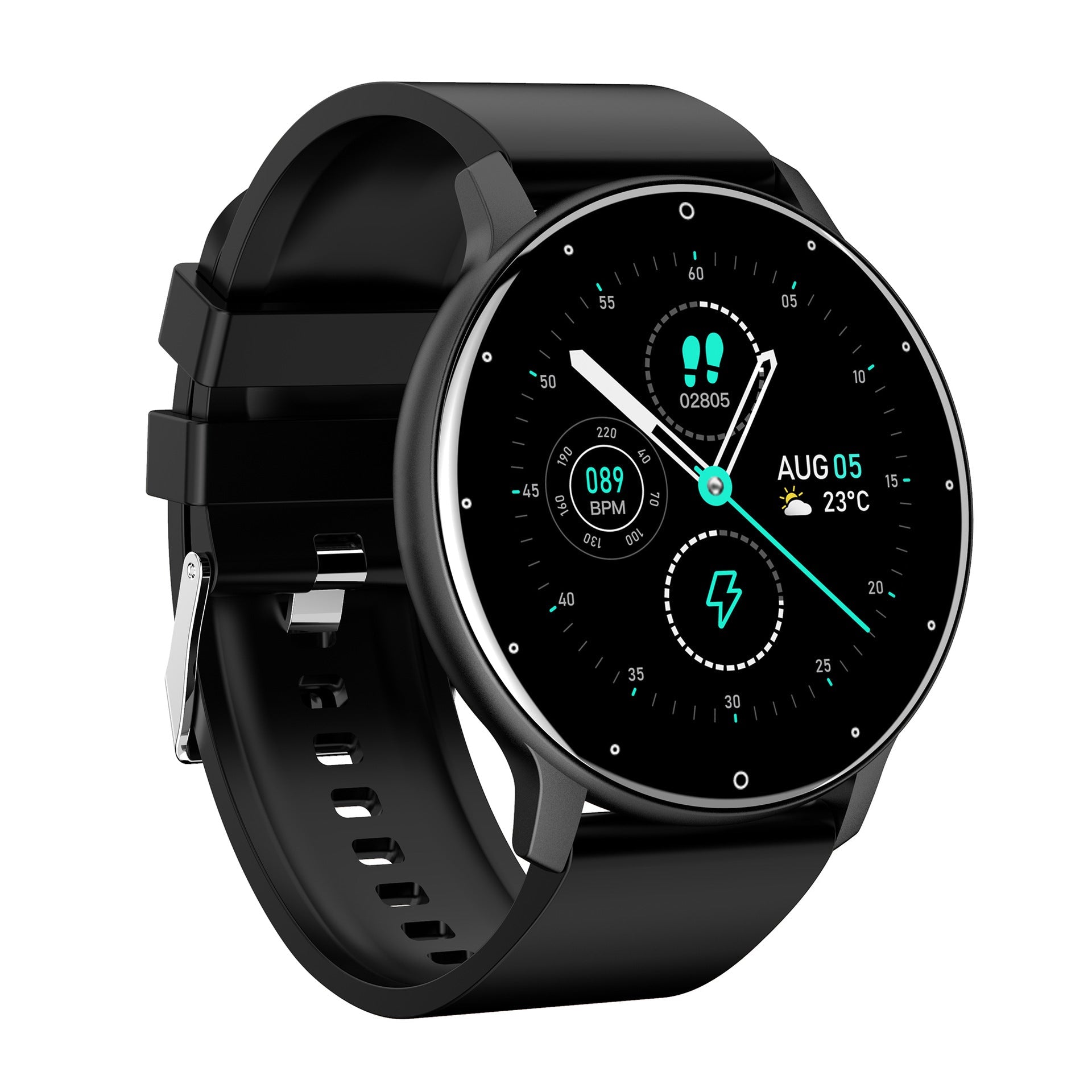 Smart Watch Heart Rate Blood Pressure Sleep Step Counting Sports Women Men - Premium Consumer Electronics from Eretailer365.com - Just $45.79! Shop now at Eretailer365.com