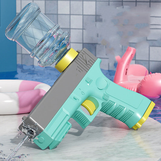 Summer Electric Automatic Continuous Launch Water Gun Toy High Pressure Guns - Premium Toys & Hobbies from Eretailer365.com - Just $22.08! Shop now at Eretailer365.com