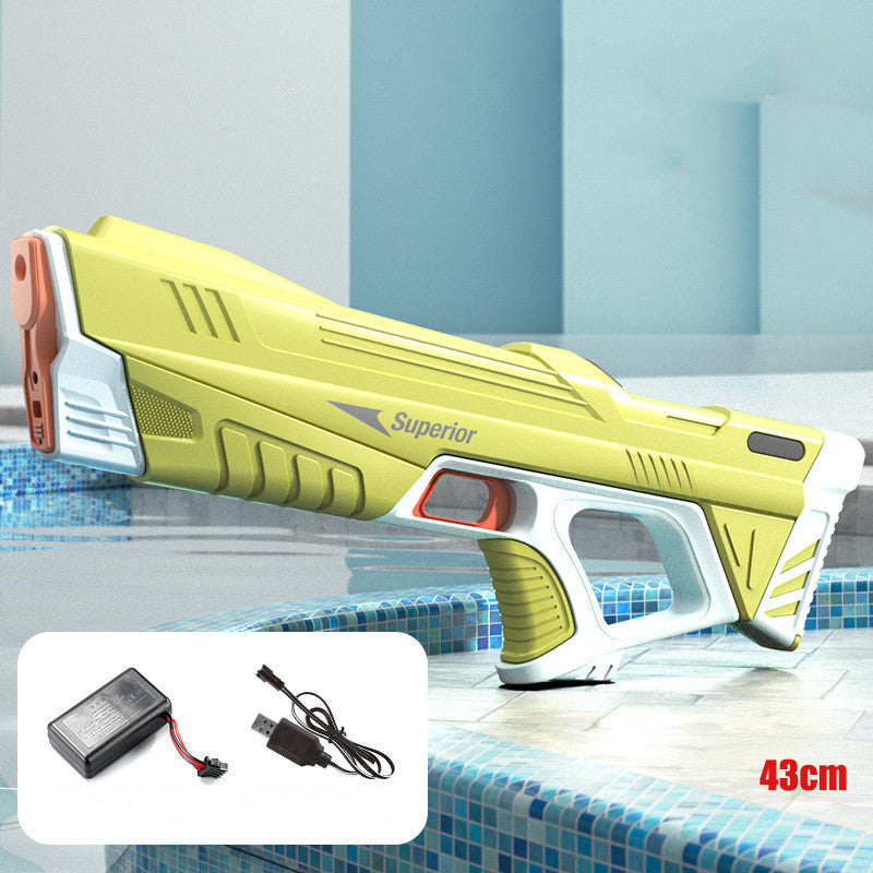 Summer Full Automatic Electric Water Gun Toy Induction Water Absorbing High-Tech Burst Water Gun Beach Outdoor Water Fight Toys - Premium Toys & Hobbies from Eretailer365.com - Just $35.84! Shop now at Eretailer365.com