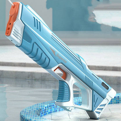 Summer Full Automatic Electric Water Gun Toy Induction Water Absorbing High-Tech Burst Water Gun Beach Outdoor Water Fight Toys - Premium Toys & Hobbies from Eretailer365.com - Just $35.84! Shop now at Eretailer365.com