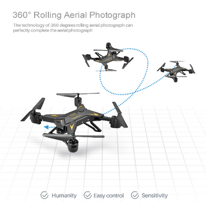 T-Rex RC Helicopter Drone with Camera HD 1080P WIFI FPV Selfie Drone Professional Foldable Quadcopter 20 Minutes Battery Life - Premium 0 from Eretailer365.com - Just $30.20! Shop now at Eretailer365.com