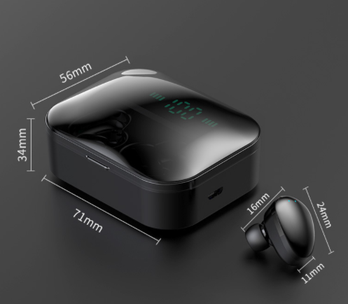 TWS Bluetooth Earphone With Microphone Wireless Bluetooth Headphones - Premium 0 from Eretailer365.com - Just $58.57! Shop now at Eretailer365.com