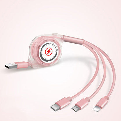 Telescopic charging cable - Premium Toys & Hobbies from Eretailer365.com - Just $4.88! Shop now at Eretailer365.com